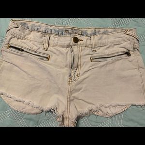 Free People distressed shorts size 30